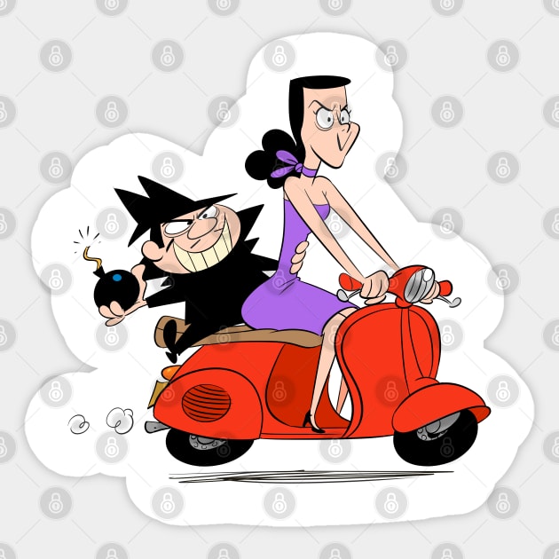 Boris and store natasha cartoon